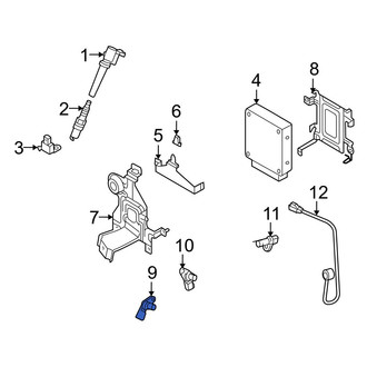 Mazda OE - Right Engine Camshaft Position Sensor