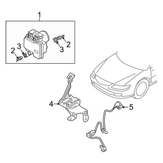 Mazda OE - Electrical - ABS Components