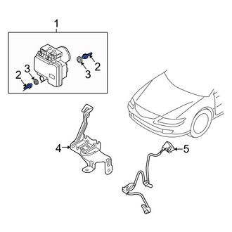 Mazda OE - ABS Hydraulic Assembly Stud