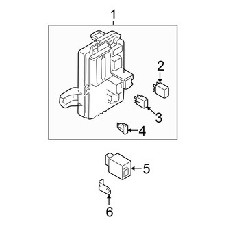 Mazda OE - Electrical Components (Fuse and Relay Instrument Panel), (i / S Sedan)