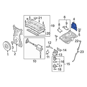 Mazda OE - Rear Engine Cover