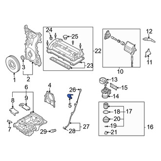 Mazda OE - Rear Engine Cover