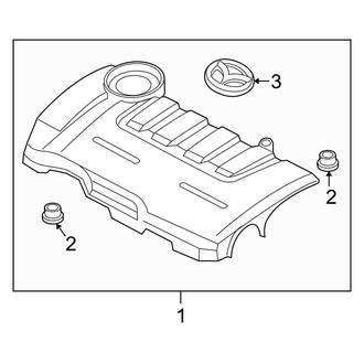 Mazda OE - Engine / Transaxle - Engine Appearance Cover (Naturally Aspirated 2.3L)