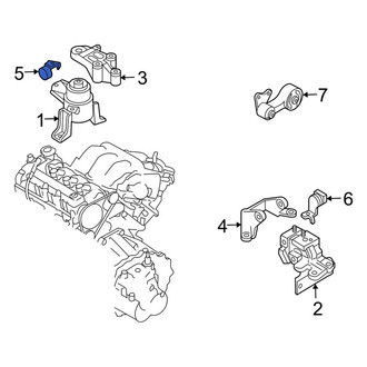 Mazda OE - Right Engine Mount Isolator