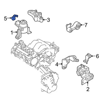 Mazda OE - Right Engine Mount Isolator