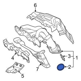 Mazda OE - Exhaust Manifold Flange Gasket