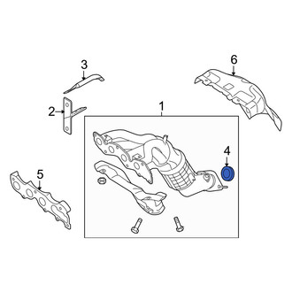 Mazda OE - Exhaust Manifold Flange Gasket
