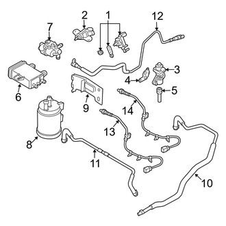 Mazda OE - Emission System - Emission Components (2.3L)