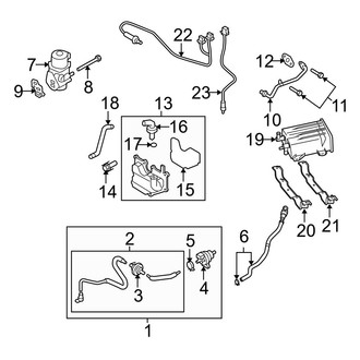 Mazda OE - Emission System - Emission Components