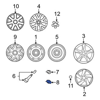 Mazda OE - Wheel Lug Nut