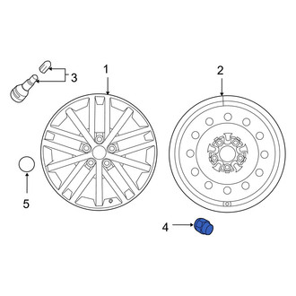 Mazda OE - Wheel Lug Nut