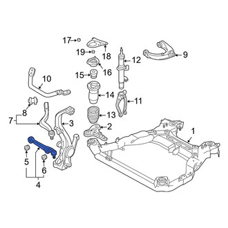 Mazda OE - Rear Upper Suspension Control Arm