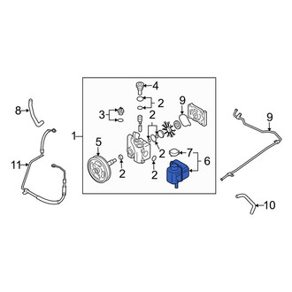 Mazda OE - Power Steering Reservoir