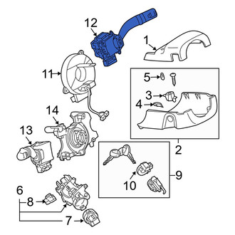Mazda OE - Wiper Switch