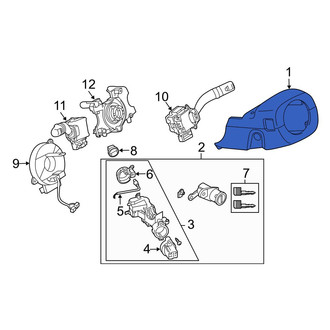 Mazda OE - Steering Column Cover