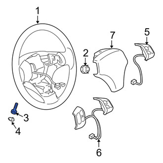 Mazda OE - Steering Wheel Bolt