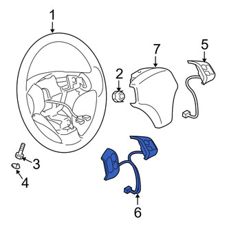 Mazda OE - Steering Wheel Radio Controls