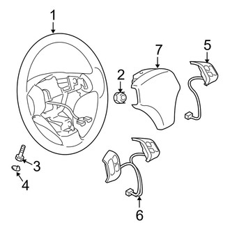 Mazda OE - Steering Wheel & Trim (i / S Sedan)