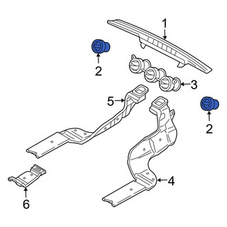 Mazda OE - Outer Dashboard Air Vent