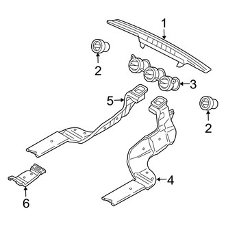 Mazda OE - Instrument Panel - Ducts (Mazdaspeed)