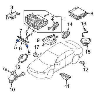 Mazda OE - Radio Knob