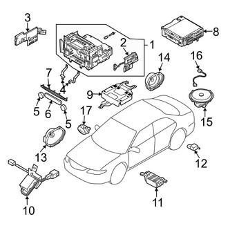 Mazda OE - Instrument Panel - Sound System