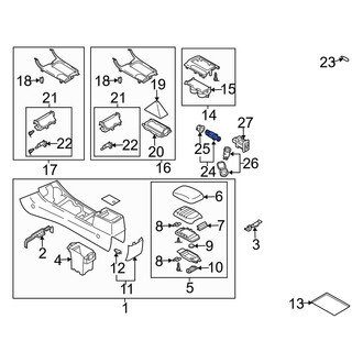 Mazda OE - Cigarette Lighter Element