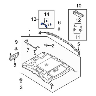 Mazda OE - Front Interior Grab Bar