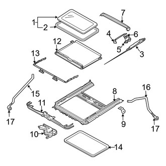 Mazda OE - Roof - Sunroof (Wagon)