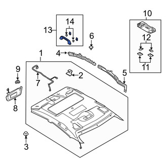 Mazda OE - Front Interior Grab Bar