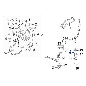 Mazda OEM Fuel System Parts | Pumps, Lines, Injectors — CARiD.com