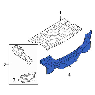 Mazda OE - Rear Rear Body Panel