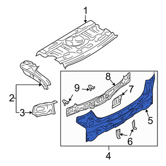 Mazda OE - Rear Outer Rear Body Panel