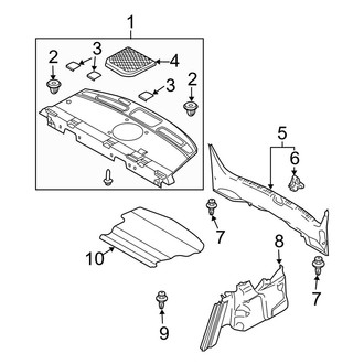 Mazda OE - Rear Body & Floor - Interior Trim (Mazdaspeed)