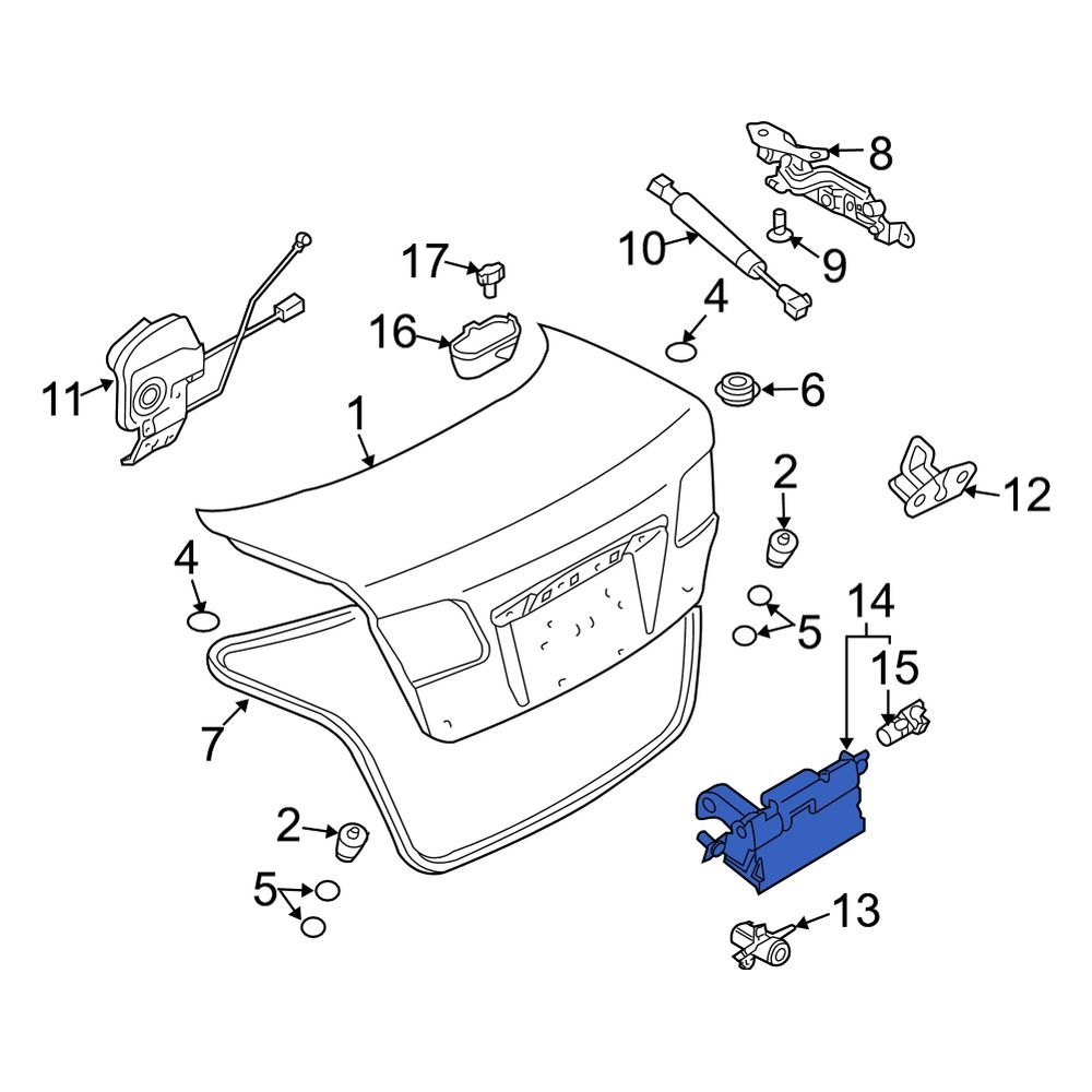 mazda-oe-d35062410b-rear-deck-lid-handle