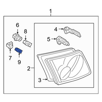 Mazda OE - Rear Tail Light Bulb