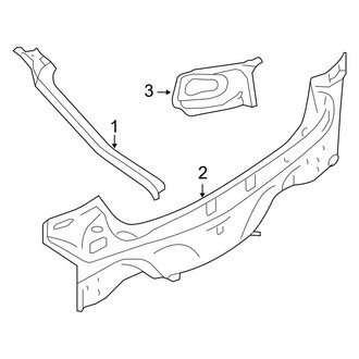 Mazda OE - Rear Body & Floor - Rear Body (Hatchback)