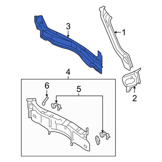 Mazda OE - Rear Rear Body Panel
