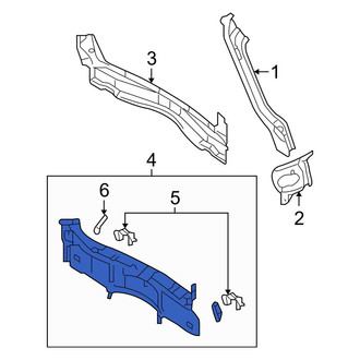 Mazda OE - Rear Rear Body Panel