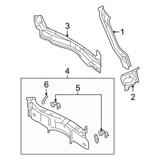 Mazda OE - Rear Body & Floor - Rear Body (Wagon)
