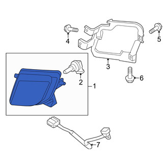 Mazda OE - Front Left Fog Light