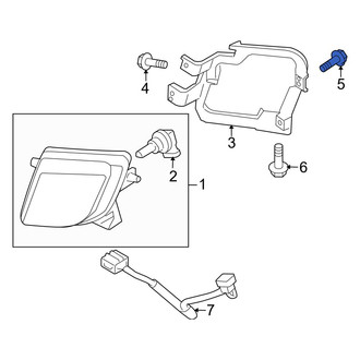 Mazda OE - Inner Interior Door Handle Bolt