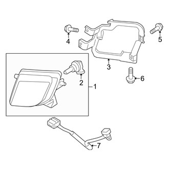 Mazda OE - Front Lamps - Fog Lamps