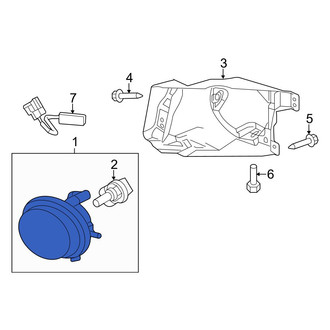 Mazda OE - Front Right Fog Light