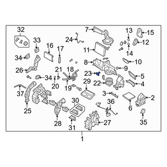 Mazda OE - HVAC Blower Motor Resistor