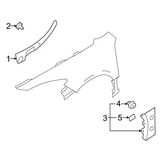 Mazda OE - Fender - Exterior Trim