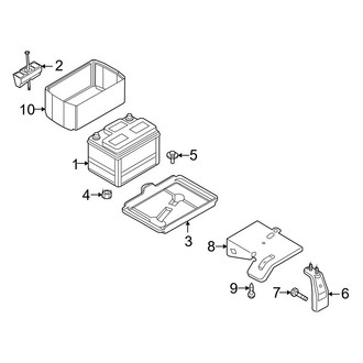 Mazda OE - Electrical - Battery