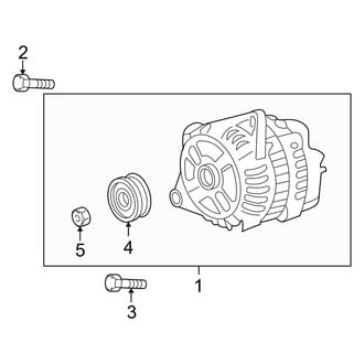 Mazda OE - Electrical - Alternator (3.7L)