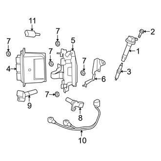 Mazda OE - Electrical - Ignition System (3.7L)