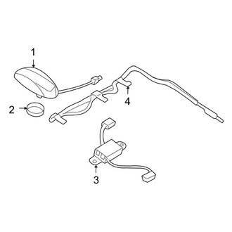 Mazda OE - Electrical - Antenna